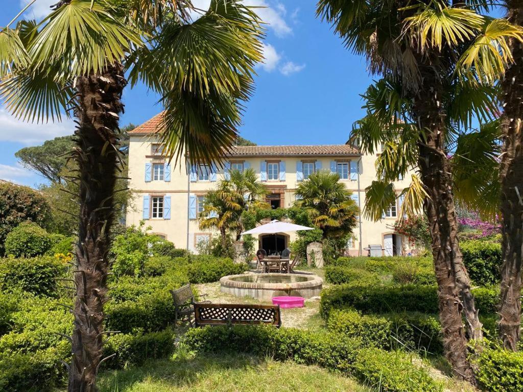 Domaine de Ménerque - petit château avec piscine Lisle-sur-Tarn Extérieur photo